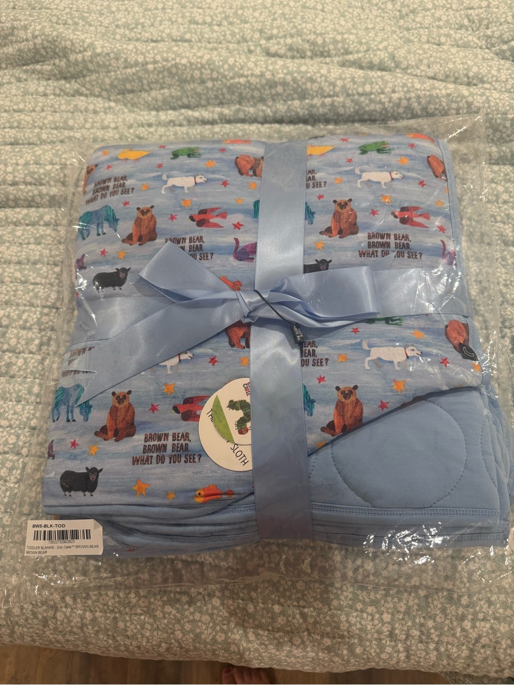 The Sleepy Sloth blanket - Brown Bear Design